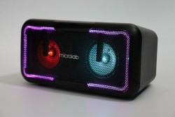 Loa thanh di động MICROLAB BP11, công suất 16W, kết nối Bluetoooth và Jack 3.5mm, Pin 1800mAh, có đèn led RGB