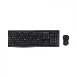 Bộ bàn phím chuột không dây Logitech MK270R