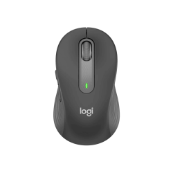 Chuột Không Dây Logitech Signature M650 Graphite (910-006262) (Logi Bolt + Bluetooth, 4000 DPI, Silent)