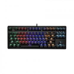 BÀN PHÍM CƠ E-DRA EK387 V2 Black Red SW (87 Phím, USB-C, Huano, Multiled)