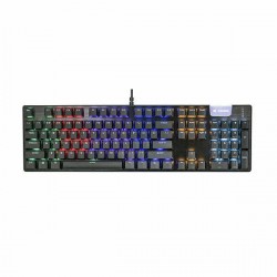 Bàn Phím Cơ E-DRA EK312 BLUE SW (104key, Rainbow Led, 1.6m bọc dù, Màu Đen)