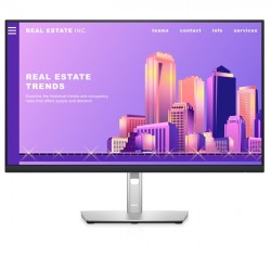 Màn hình 21.5 inch Dell P2223HC, tấm nền IPS, FHD, 5ms, USB-C, HUB USB, chân dế Ergonomic nâng hạ xoay, hàng chính hãng