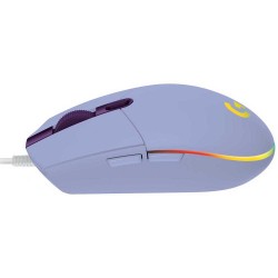 Chuột gaming Logitech G203 LightSync màu tím