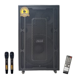 Loa kéo di động Microtek MTK 15-09, công suất 1000W, kèm 2 micro không dây