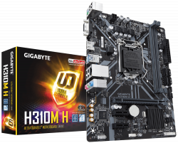 Mainboard GIGABYTE H310M H (LGA1151V2, 2x DDR4, HDMI, D-Sub)