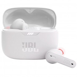 Tai Nghe Không Dây Chống Ồn JBL TUNE 230NC TWS WHITE (Bluetooth 5.2, Hộp Sạc 30h, Chống nước chuẩn IPX4)