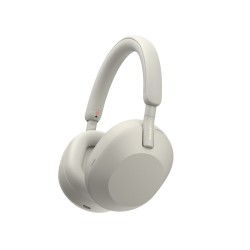 Tai Nghe Không Dây Có Công Nghệ Chống Ồn WH-1000XM5 (Màu Bạc, Bluetooth 5.2, Pin Lên tới 40h)