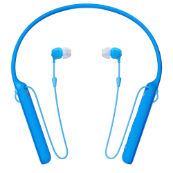 Tai nghe đeo cổ bluetooth Sony WI-C400LZE màu xanh
