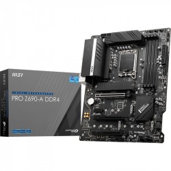 Bo mạch chủ Mainboard MSI PRO Z690-A DDR4, chipset Intel Z690, Socket 1700, ATX, 4 khe RAM DDR4 Hàng chính hanxg, Bảo hành 36 Tháng