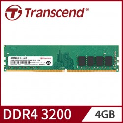 Bộ nhớ RAM DDR4 4GB Bus 3200Mhz TRANSCEND (JM3200HLH-4G) Hàng chính hãng , Bảo hành 36 Tháng