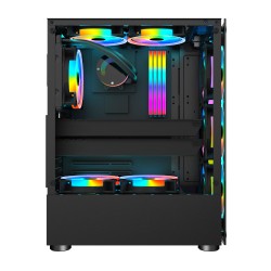Vỏ case máy tính 1st Player Fire Dancing V2-A (4 fan RGB)