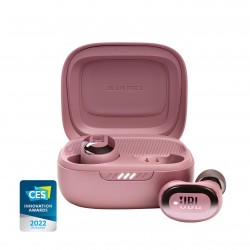 Tai Nghe True Wireless JBL Live Free 2 Màu Hồng (Bluetooth 5.2, 35 Hours(7+28), Chống nước IPX5, USB TypeC)