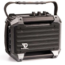 Loa Bluetooth Karaoke Dreamwave RockStar Mini Graphite (Bluetooth 5.0, Công suất 40W, Chống nước IPX5, Cổng sạc USB-C)