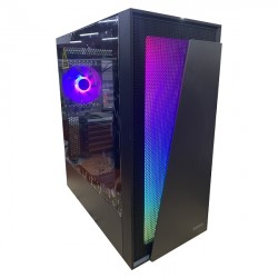 VỎ CASE SAMA 3705 (1 mặt cường lực hông, 1 Led trip trước, 1 FAN ARGB, Max6F)