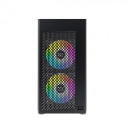 Vỏ Case XIGMATEK AERO 2F BLACK EN46591 1 mặt cường lực, 2 Fan X20F, Max 5F