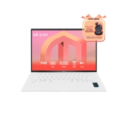 Laptop LG Gram 2022 14ZD90Q-G.AX51A5 (Intel Core i5-1240P, RAM 8GB, SSD 256GB, VGA Iris Xe Graphics, Màn Hình 14 inch WQXGA, Non-OS, Màu Trắng)