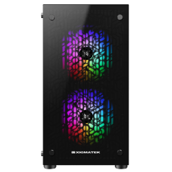 Vỏ CASE XIGMATEK NYM 2F EN48946, 2 mặt cường lực, sẵn 2F RGB, Max 5F