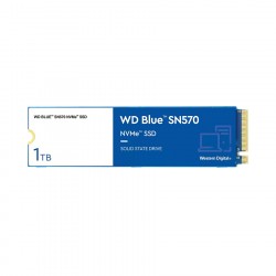 SSD WD BLUE 1TB SN570 (WD100T3B0C) M2 2280 NVME PCIe Gen3