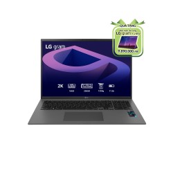 Laptop LG Gram 2022 17ZD90Q-G.AX73A5 (Intel Core i7-1260P, RAM 16GB, SSD 256GB, VGA Iris Xe Graphics, Màn Hình 17 inch WQXGA, Non-OS, Grey)