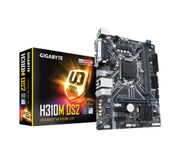 Mainboard GIGABYTE H310M DS2, LGA1151V2, DR4X2, DSUB, COM, PARALLEL