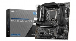 Mainboard MSI PRO B660M-A DDR4 (LGA 1700, M-ATX, 4xDDR4, DISPLAYPORT, HDMI)