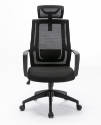 Ghế Văn Phòng WARRIOR WOC102 Màu Đen