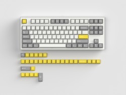 Bàn Phím Cơ FL-Esports GP87CP White Grey (Gateron Pro White Switch, Led RGB, Kết Nối USB)