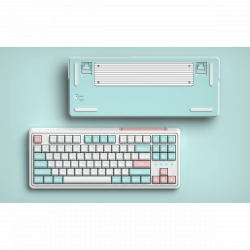 Bàn Phím Cơ FL-Esports CMK87SAM Marshmallow Kailh Box Red Switch (Type C, Bluetooth, Wireless 2.4Ghz)