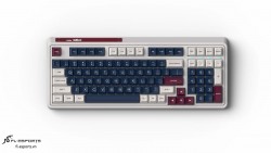 Bàn Phím Cơ FL-Esports CMK98SAM Metal Heart Kailh Jelly Fish Switch (Type C, Bluetooth 5.0, Wireless 2.4Ghz)