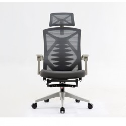 Ghế Công Thái Học Sihoo M92B-101 Màu xám, Có kê chân