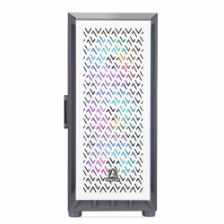 Vỏ Case SEGOTEP Gank 6 White (1 mặt kính CL, No Fan, Max 8F 12cm)