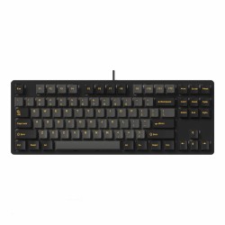 Bàn phím cơ E-DRA EK387FL Polar Night, 87 phím, màu đen, Brown switch, Led RGB