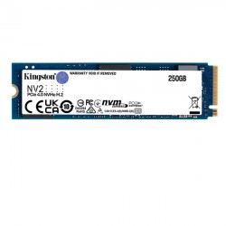 Ổ cứng SSD Kingston 250GB NV2 M.2 2280 NVMe PCIe Gen 4x4 (SNV2S/250G), Hàng chính hãng