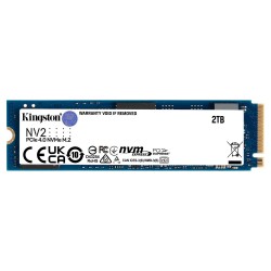 SSD Kingston 2TB NV2 M.2 2280 NVMe PCIe Gen 4.0 x 4 (SNV2S/2000G) Hàng chính hãng, bảo hành 36 Tháng