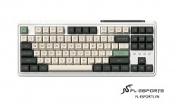 Bàn Phím FL-Esports CMK87 SAM Tropical Forest, Kailh Box Tropical Forest Switch