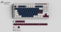 Bàn Phím Cơ FL-Esports CMK87CPM Metal Heart Kailh Box Red Switch (Type C, Bluetooth, Wireless 2.4Ghz)
