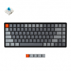 BÀN PHÍM CƠ KEYCHRON K2 V2 (K2C2) (BLUE SWITCH, 84 Phím, Có Dây và BlueTooth 5.1, ALU, LED RGB)