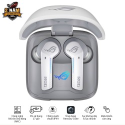 Tai Nghe Không Dây ASUS ROG CETRA TRUE WIRELESS MOONLIGHT WHITE