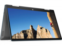 Laptop HP Pavilion X360 14-ek0131TU (7C0P6PA) (Core i3-1215U, RAM 8GB, SSD 256GB, Intel UHD, Màn Hình 14 inch FHD, Windows 11, Màu Xanh)