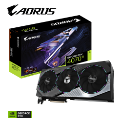 Card màn hình GIGABYTE GeForce RTX 4070Ti AORUS ELITE 12G (N407TAORUS E-12GD)