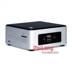 Máy Tính Mini Intel NUC BOXNUC5PPYH (Intel Pentium N3700, RAM 4GB, SSD 120GB, Đồ họa HD530 Intel Graphics, HDMI, VGA)