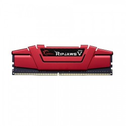 Ram Desktop DDR4 8GB 3200MHz GSKILL RIPJAWS V (F4-3200C16S-8GVRB) Tản nhiệt nhôm màu đỏ