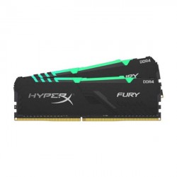 RAM Desktop DDR4 32GB (2x16GB) 3200MHz Kingston HyperX Fury RGB (HX432C16FB4AK2/32)
