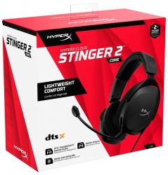 Tai nghe Gaming KINGSTON HYPERX CLOUD STINGER CORE II Black (683L9AA)