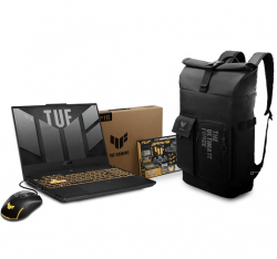 Laptop Asus Tuf Gaming F15 FX507ZU4 LP520W (Core i7-12700H, RAM 8GB DDR4, SSD 512GB PCIe, VGA RTX 4050 6GB, Màn Hình 15.6inch FHD IPS 100% sRGB, 144Hz, Windows 11 Bản Quyền)