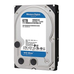 Ổ cứng HDD WD 6TB Blue 3.5 inch SATA 6Gb/s, 64MB, 5400RPM (WD60EZAZ)
