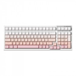 Bàn Phím Cơ FL-Esports FL100CPM Sakura Pink FLCMMK Ice Pink Switch (Type C, Bluetooth, Wireless 2.4Ghz)