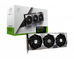 Card màn hình VGA MSI GeForce RTX™ 4070 Ti SUPRIM X 12G GDDR6X