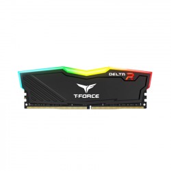 Ram Desktop DDR4 8GB 3200Mhz TEAMGROUP T-Force Delta Black RGB (TF3D48G3200HC16F01)