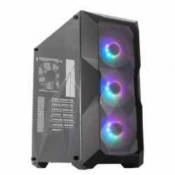 Vỏ Case Cooler Master MasterBox TD500 ARGB (Mid Tower, 1 mặt kính cường lực, sẵn 4 fan)